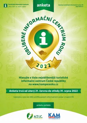 ANKETA - OBLÍBENÉ INFORMAČNÍ CENTRUM ROKU 2022  21.6. - 31.8.2022