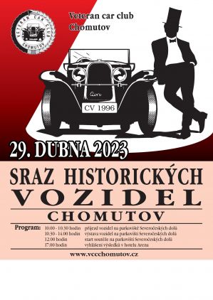 SRAZ HISTORICKÝCH VOZIDEL 29. 4. 2023