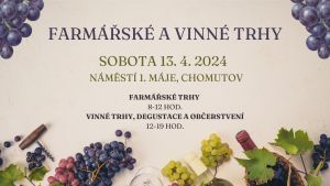 FARMÁŘSKÉ A VINNÉ TRHY 13. 4. 2024