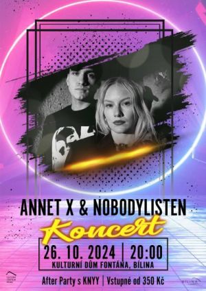 ANNET X & NOBODYLISTEN, 26. 10. 2024