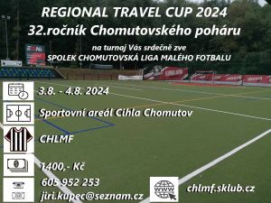 REGIONAL TRAVEL CUP 3. - 4. 8. 2024