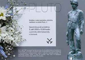 VZPOMÍNKOVÝ AKT U POMNÍKU DŮLNÍ KATASTROFY NA DOLE PLUTO II. 3. 9. 2024