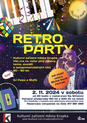 RETRO PARTY 2. 11. 2024