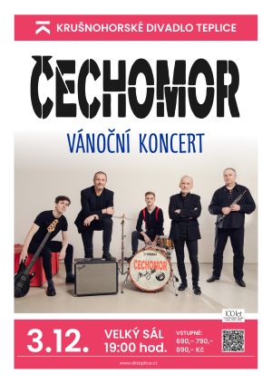 ČECHOMOR VÁNOČNÍ KONCERT 3. 12. 2024