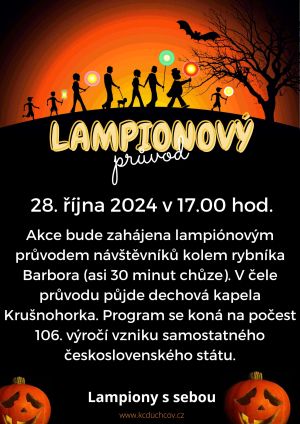 LAMPIÓNOVÝ PRŮVOD, 28. 10. 2024