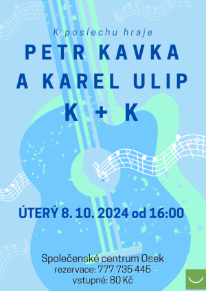 PETR KAVKA A PETR ULIP K+K 8. 10. 2024