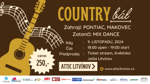 COUNTRY BÁL 9. 11. 2024