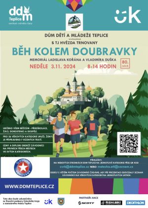 BĚH KOLEM DOUBRAVKY 3. 11. 2024