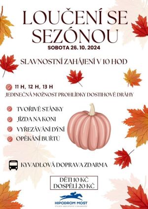 LOUČENÍ SE SEZÓNOU, 26. 10. 2024