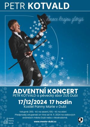 ADVENTNÍ KONCERT PETRA KOTVALDA 17. 12. 2024