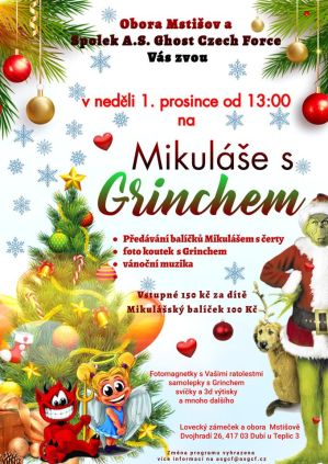 MIKULÁŠ S GRINCHEM 1. 12. 2024