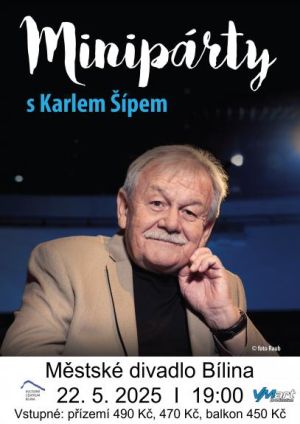 MINIPÁRTY S KARLEM ŠÍPEM 22. 5. 2025