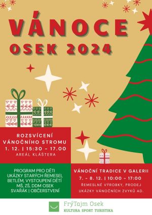 VÁNOCE OSEK 1. - 8. 12. 2024