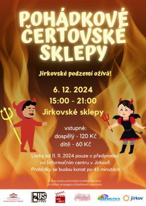 POHÁDKOVÉ ČERTOVSKÉ SKLEPY 6. 12. 2024