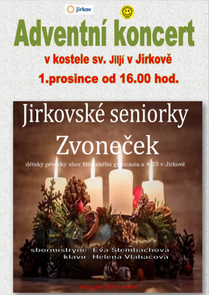 ADVENTNÍ KONCERT 1. 12. 2024