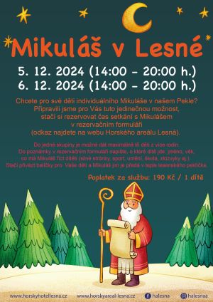 MIKULÁŠ V LESNÉ 5. - 6. 12. 2024