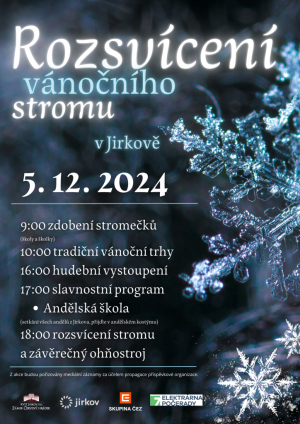 ROZSVÍCENÍ VÁNOČNÍHO STROMU 5. 12. 2024