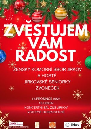 ZVĚSTUJEM VÁM RADOST 14. 12. 2024