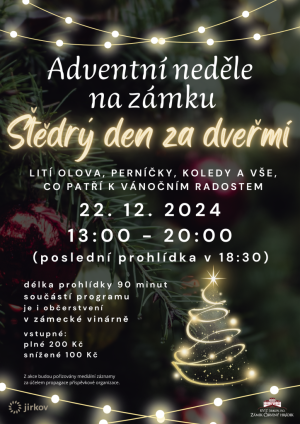 ŠTĚDRÝ DEN ZA DVEŘMI 22. 12. 2024