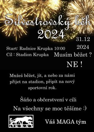 SILVESTROVSKÝ BĚH 31. 12. 2024