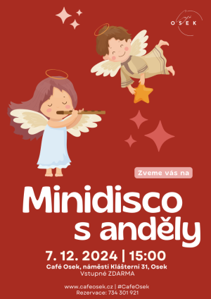 MINIDISCO S ANDĚLY 7. 12. 2024