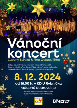 VÁNOČNÍ KONCERT, 8. 12. 2024