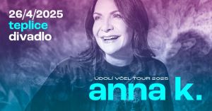 ANNA K. - ÚDOLÍ VČEL TOUR 2025 26. 4. 2025