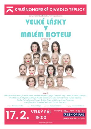 VELKÉ LÁSKY V MALÉM HOTELU 17. 2. 2025