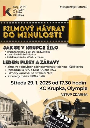 FILMOVÝ NÁVRAT DO MINULOSTI 29. 1. 2025