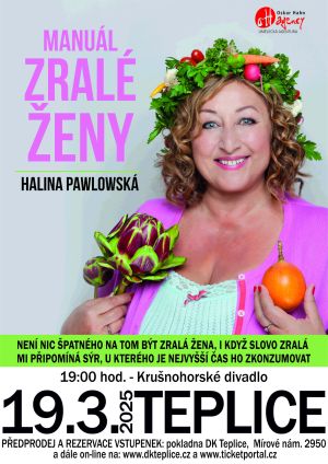 HALINA PAWLOWSKÁ – MANUÁL ZRALÉ ŽENY 19. 3. 2025