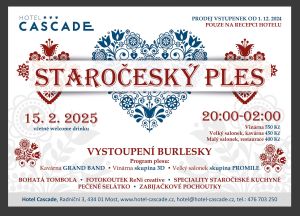 STAROČESKÝ PLES 15. 2. 2025