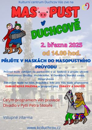 MASOPUST V DUCHCOVĚ, 2. 3. 2025